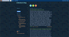 Desktop Screenshot of abby-literatureblog.blogspot.com