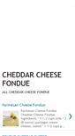 Mobile Screenshot of cheddarcheesefondue.blogspot.com