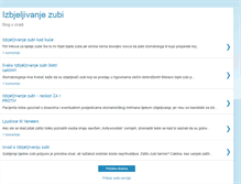 Tablet Screenshot of izbjeljivanje-zubi.blogspot.com