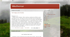 Desktop Screenshot of mshermanblog.blogspot.com