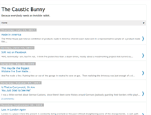 Tablet Screenshot of causticbunny.blogspot.com