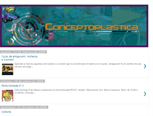 Tablet Screenshot of conceptoplastica.blogspot.com