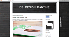 Desktop Screenshot of designkantine.blogspot.com