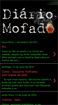 Mobile Screenshot of diariomofado.blogspot.com