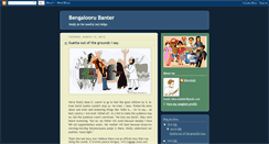 Desktop Screenshot of bengaloorubanter.blogspot.com