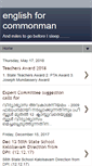 Mobile Screenshot of englishforcommonman.blogspot.com