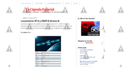 Desktop Screenshot of capsulaespacial.blogspot.com