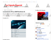 Tablet Screenshot of capsulaespacial.blogspot.com