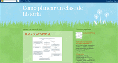 Desktop Screenshot of comoplanearunaclasedehistoria.blogspot.com