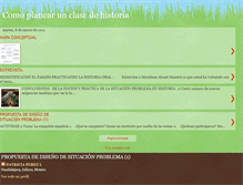 Tablet Screenshot of comoplanearunaclasedehistoria.blogspot.com
