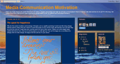 Desktop Screenshot of mediacommunicationmotivation.blogspot.com