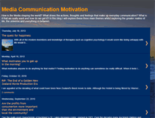 Tablet Screenshot of mediacommunicationmotivation.blogspot.com
