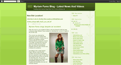 Desktop Screenshot of myriamfares.blogspot.com