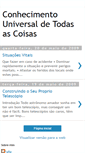Mobile Screenshot of conhecimentouniversaldetodasascoisas.blogspot.com