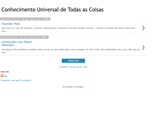Tablet Screenshot of conhecimentouniversaldetodasascoisas.blogspot.com