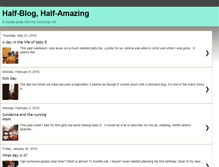 Tablet Screenshot of half-blog-half-amazing.blogspot.com
