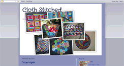 Desktop Screenshot of clothstitched.blogspot.com