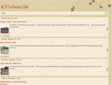 Tablet Screenshot of ktsfarmlife.blogspot.com