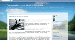 Desktop Screenshot of comecaracorrer.blogspot.com