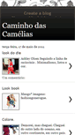 Mobile Screenshot of caminhodascamelias.blogspot.com