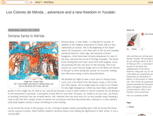 Tablet Screenshot of coloresdemerida.blogspot.com