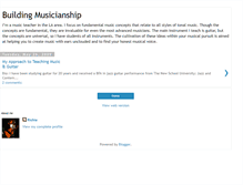 Tablet Screenshot of buildingmusicianship.blogspot.com
