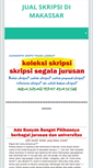Mobile Screenshot of jualskripsidimakassar.blogspot.com