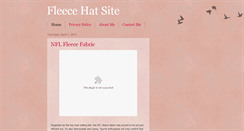 Desktop Screenshot of fleecehatsite.blogspot.com