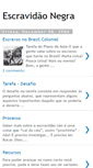 Mobile Screenshot of escravidao-negra.blogspot.com