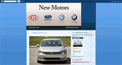 Desktop Screenshot of newmotorsautomall.blogspot.com