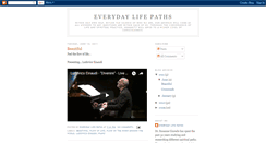 Desktop Screenshot of everydaylifepaths.blogspot.com