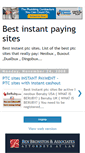 Mobile Screenshot of bestinstantpayingsites.blogspot.com