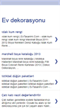 Mobile Screenshot of evdekorasyonmobilya.blogspot.com