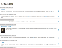 Tablet Screenshot of elegiacpoem.blogspot.com