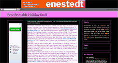 Desktop Screenshot of freeprintableholiday.blogspot.com