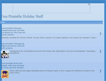Tablet Screenshot of freeprintableholiday.blogspot.com