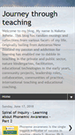 Mobile Screenshot of journeythroughteaching.blogspot.com