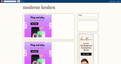 Desktop Screenshot of modernekeuken.blogspot.com