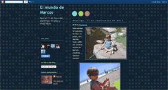 Desktop Screenshot of elmundodemarcos.blogspot.com