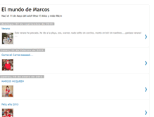 Tablet Screenshot of elmundodemarcos.blogspot.com