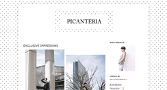 Desktop Screenshot of fashionpicanteria.blogspot.com