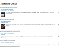 Tablet Screenshot of masteringonline.blogspot.com