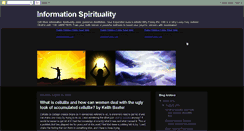 Desktop Screenshot of information-spirituality.blogspot.com