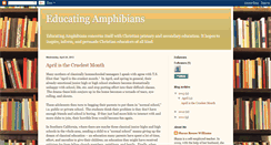 Desktop Screenshot of educatingamphibians.blogspot.com