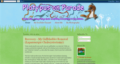 Desktop Screenshot of platypusonparade.blogspot.com