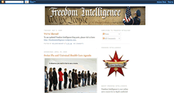 Desktop Screenshot of freedomintelligence.blogspot.com