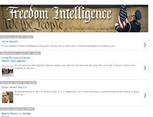 Tablet Screenshot of freedomintelligence.blogspot.com