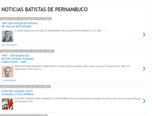 Tablet Screenshot of noticiasbatistaspe.blogspot.com
