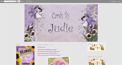 Desktop Screenshot of cardsbyjudie.blogspot.com