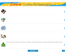 Tablet Screenshot of crisartecursos.blogspot.com